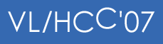 logo for VL/HCC 2007